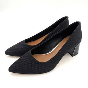 Donald Pliner Suzette Pointed Toe Heel Pump Women's Black Size US8M EU39